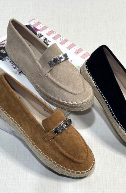 Mocassin espadrille FL-29 RE-63